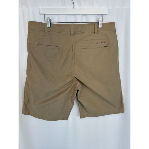 New Eddie Bauer Voyager Flex Chino Shorts, Men's Sz 36 $60 Orig - Picture 2 of 6